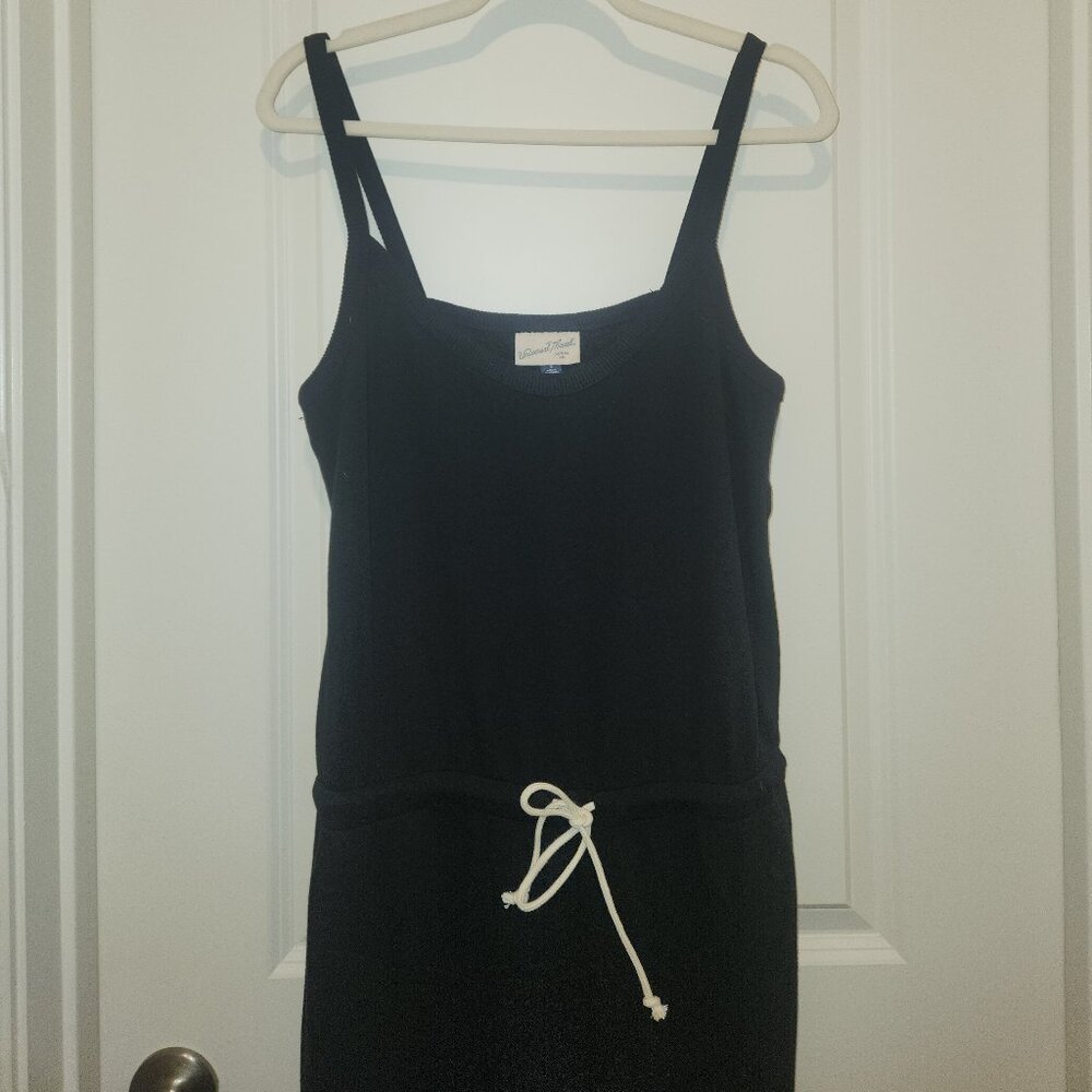 Universal Thread™ Women’s Leisure Studio French Terry Jumpsuit – Black - Picture 3 of 13